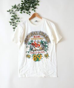 Vintage Miami Hurricanes National Champs Shirt Unisex Men Women Reprint