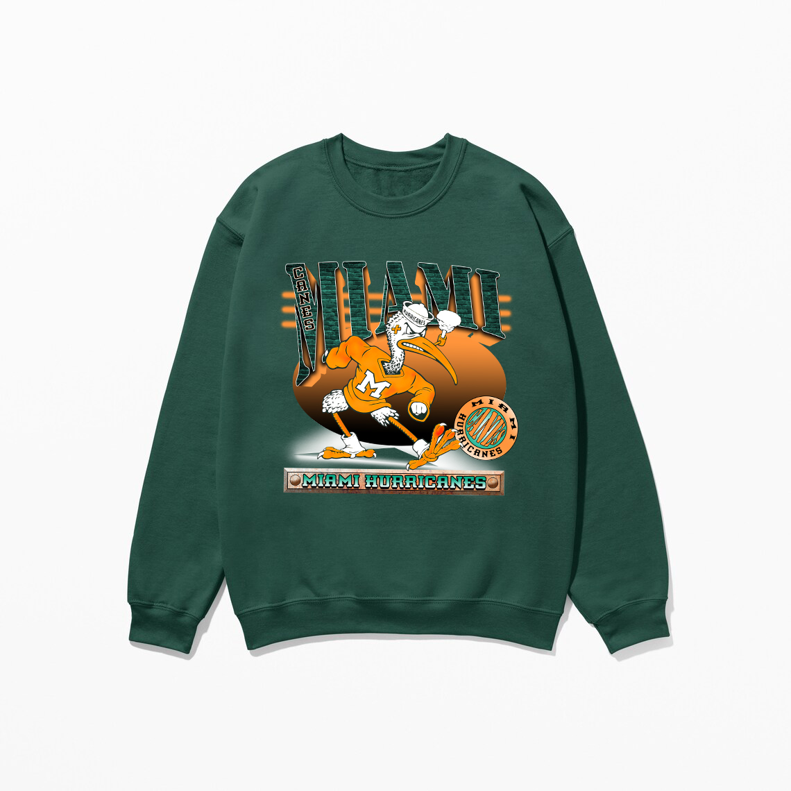 Vintage Miami Hurricanes Retro Shirt Unisex Cotton For Men Women Reprinted