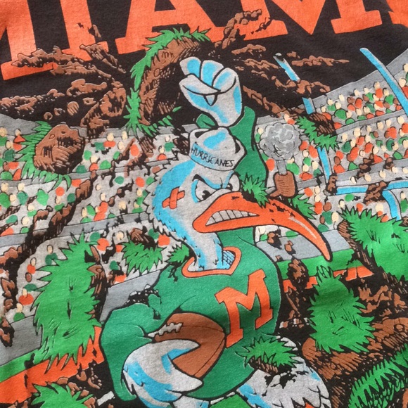 Vintage Miami Hurricanes T Shirt Gift For Fans