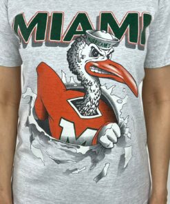 Vintage Miami Hurricanes T-Shirt Crewneck Sweatshirt Loong Sleeve And Hoodie