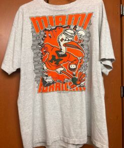 Vintage Miami Hurricanes Unisex Shirt Unisex For Men Women