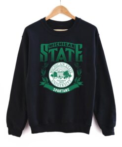 Vintage Michigan State Sweatshirt, Michigan State University Hoodie Shirt