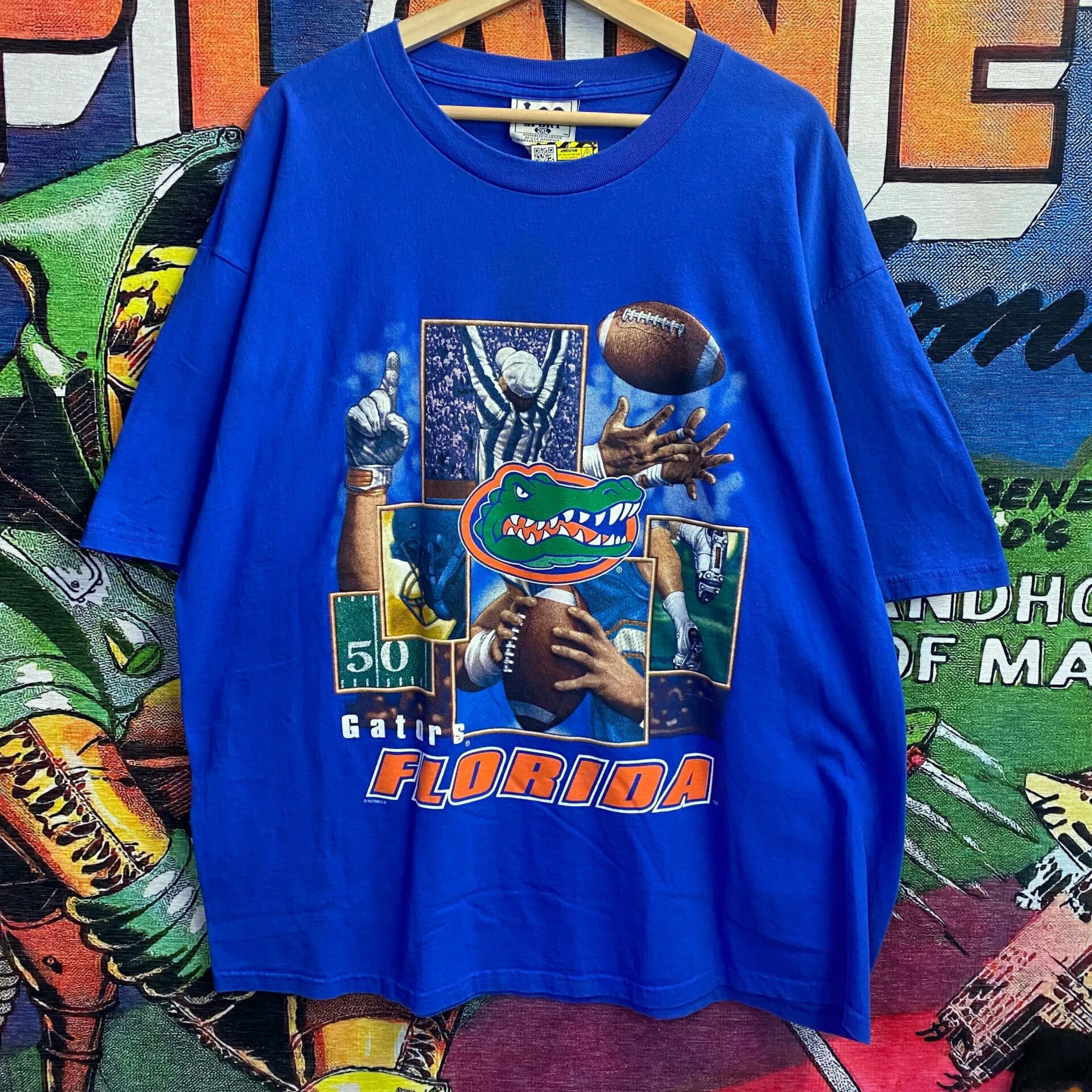 Vintage NCAA Florida Gators Tee Shirt UF Crewneck Sweatshirt Full Size
