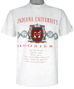 Vintage NCAA Indiana Hoosiers Big Logo T-Shirt, Indiana Hoosiers Shirt, Indiana University Bloomington, Unisex Shirt, Vintage Shirt