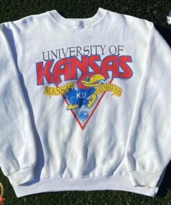 Vintage NCAA Kansas Jayhawks Mascot Logo Sweatshirt, Kansas Jayhawks Shirt, University of Kansas, Unisex Shirt Sweatshirt, Vintage Shirt