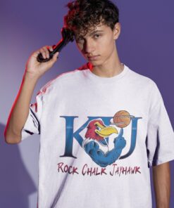 Vintage NCAA Kansas Jayhawks Rock Chalk Jayhawk Shirt, Kansas Jayhawks Shirt, University of Kansas Shirt, College Shirt, Vintage 90s Shirt