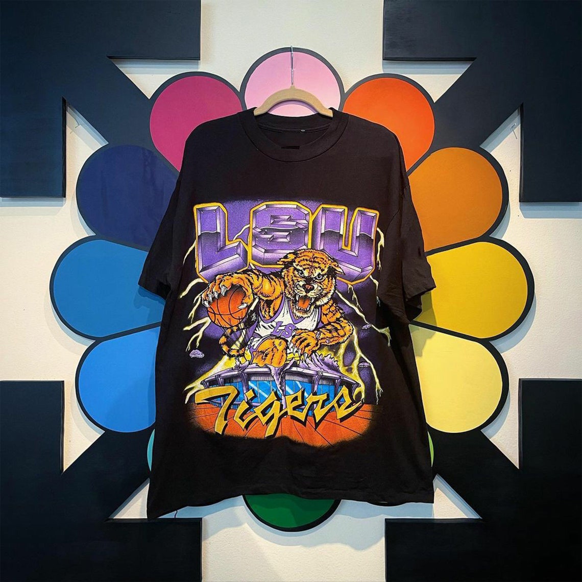 Vintage NCAA LSU Tigers Shirt, Louisiana State University Shirt