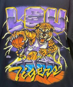 Vintage NCAA LSU Tigers Shirt, Louisiana State University Shirt