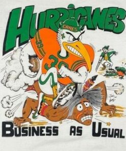 Vintage NCAA Miami Hurricanes Football Shirt, Miami Hurricanes Shirt, University Sweater