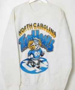 Vintage NCAA North Carolina Tar Heels Sweatshirt, University Of North Carolina