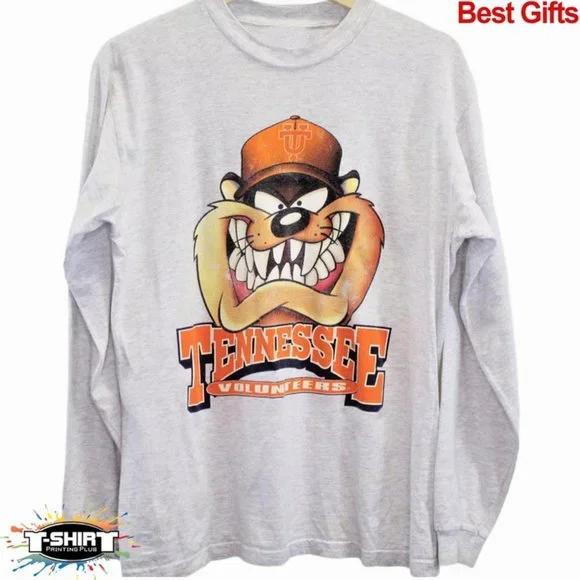 Vintage NCAA Tennessee Volunteers Taz Sweatshirt, Tennessee Volunteers Shirt