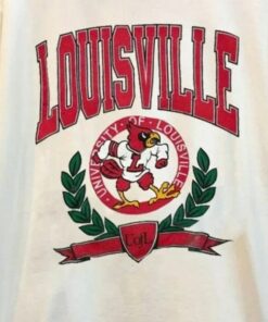 Vintage NCAA University of Louisville Cardinals Shirt