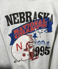 Vintage Nebraska Huskers National Champion 1995 Crewneck Sweatshirt