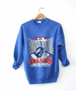 Vintage New York Giants Super Bowl Football Sweatshirt