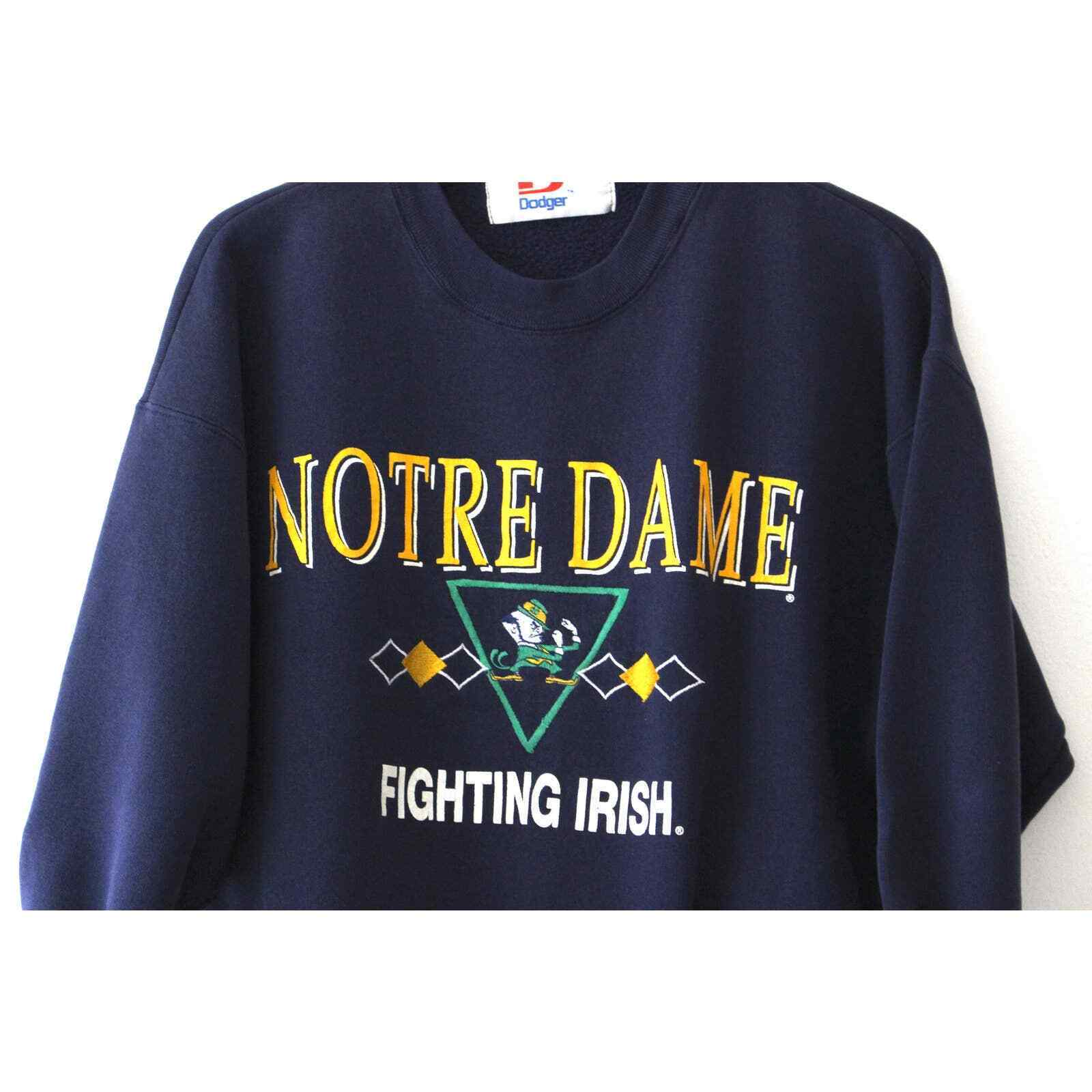 Vintage Notre Dame University Fighting Irish Sweatshirt