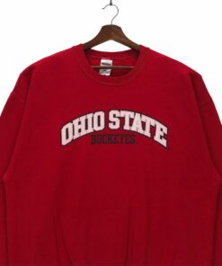Vintage Ohio State Buckeyes Football Spellout Sweatshirt
