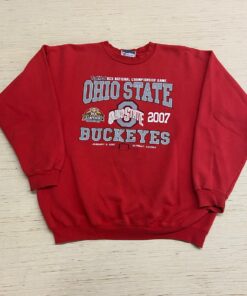 Vintage Ohio State Buckeyes NCAA Pullover Sweatshirt