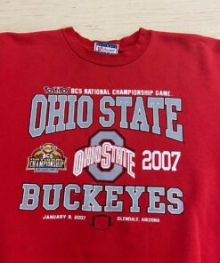 Vintage Ohio State Buckeyes NCAA Pullover Sweatshirt