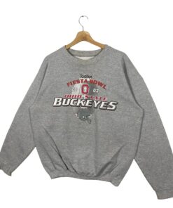 Vintage Ohio State Buckeyes Sweatshirt Full Size Grey Colour