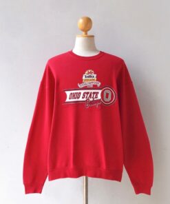 Vintage Ohio State University Buckeyes Hoodie Sweatshirt