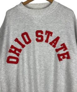 Vintage Ohio State University Buckeyes NCAA Pullover Crewneck Gift