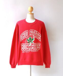 Vintage Ohio State University Buckeyes Sweatshirt Hoodie