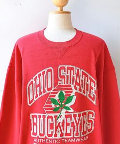 Vintage Ohio State University Buckeyes Sweatshirt Hoodie