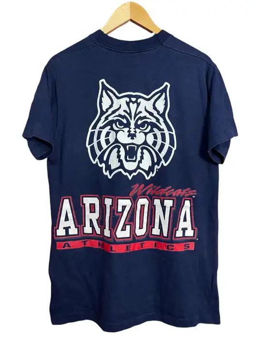 Vintage Original 1990s ARIZONA WILDCATS USA Hanes Single Stitch T Shirt Mens