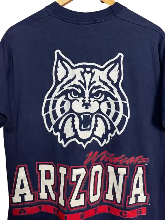 Vintage Original 1990s ARIZONA WILDCATS USA Hanes Single Stitch T Shirt Mens