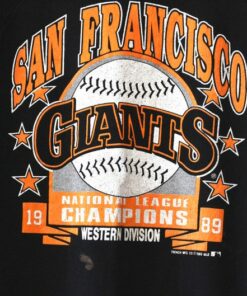 Vintage San Francisco Giants Baseball Champions 1989 Sweatshirt Medium