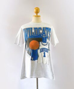 Vintage Screen Stars NCAA Kentucky Wildcats Basketball Shirt