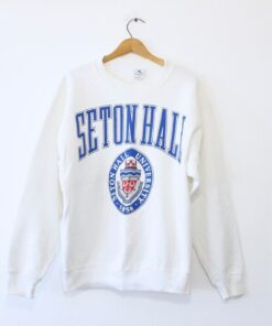 Vintage Seton Hall University Pirates Sweatshirt Large