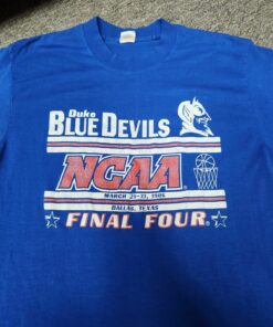 Vintage Single Stitch Duke Blue Devils Final Four Shirt