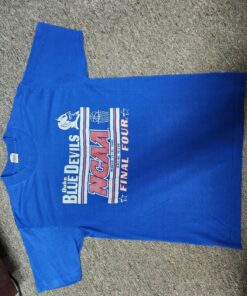 Vintage Single Stitch Duke Blue Devils Final Four Shirt