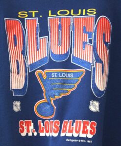Vintage St Louis Blues Hockey NHL Sweatshirt Large