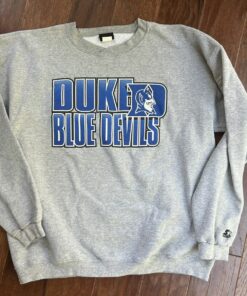 Vintage Starter Duke Blue Devils Sweat Shirt Gifts For Mens