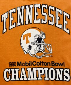 Vintage Tennessee Volunteers 1990 Cotton Bowl Champions T Shirt Hoodie Sweatshirt