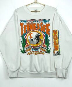 Vintage Tennessee Vs Nebraska Fiesta Bowl Crewneck Sweatshirt, 90S University Of Tennessee Sweatshirt, Tennessee University T-Shirt Hoodie