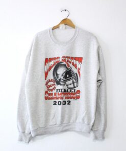 Vintage The Ohio State University OSU Buckeyes Big Ten Champions 2002 Sweatshirt