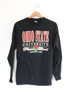 Vintage The Ohio State University OSU Buckeyes Rose Bowl 1997 Long Sleeve T Shirt