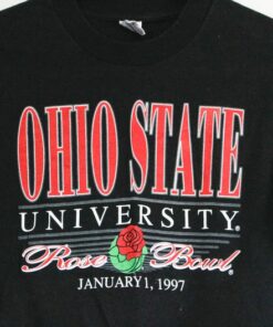 Vintage The Ohio State University OSU Buckeyes Rose Bowl 1997 Long Sleeve T Shirt