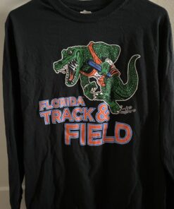 Vintage UF Florida Gators Track And Field Shirt Crewneck Sweatshirt
