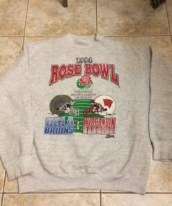 Vintage Ucla Bruins Vs Wisconsin Badgers 1994 Rose Bowl Crewneck Sweatshirt Size Large Salem 1990s 80s