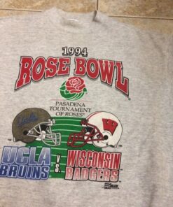 Vintage Ucla Bruins Vs Wisconsin Badgers 1994 Rose Bowl Crewneck Sweatshirt Size Large Salem 1990s 80s