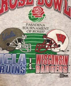 Vintage Ucla Bruins Vs Wisconsin Badgers 1994 Rose Bowl Crewneck Sweatshirt Size Large Salem 1990s 80s