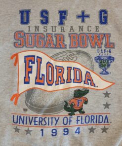Vintage University Florida Gators Sweatshirt UF Football Hoodie T Shirt Made In USA