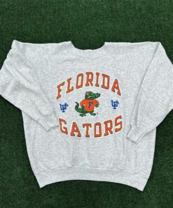 Vintage University Of Florida Gators 80s Crewneck Sweatshirt Hoodie Full Size