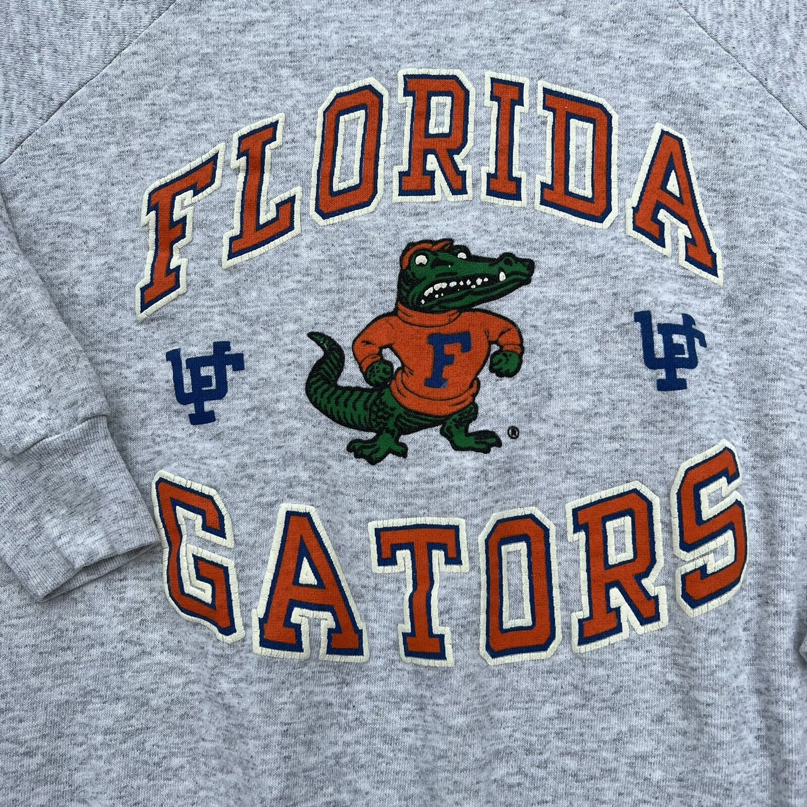 Vintage University Of Florida Gators 80s Crewneck Sweatshirt Hoodie Full Size