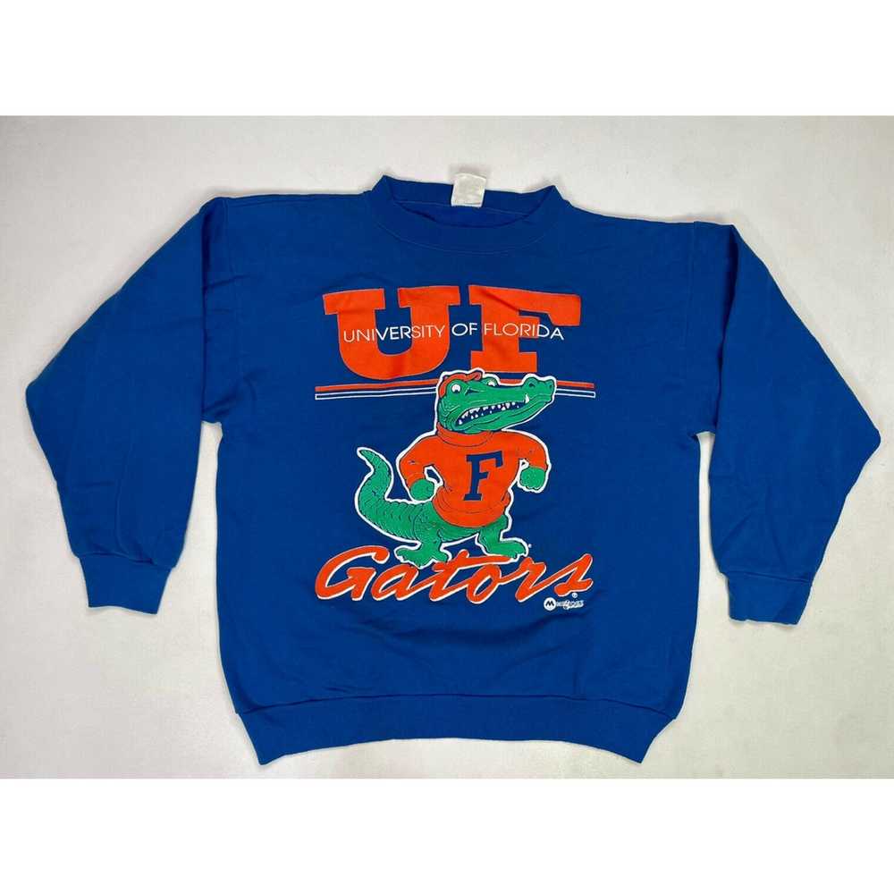 Vintage University Of Florida Gators Crewneck Sweatshirt Men Adult Full Size Made In Usa 90S Style