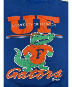 Vintage University Of Florida Gators Crewneck Sweatshirt Men Adult Full Size Made In Usa 90S Style